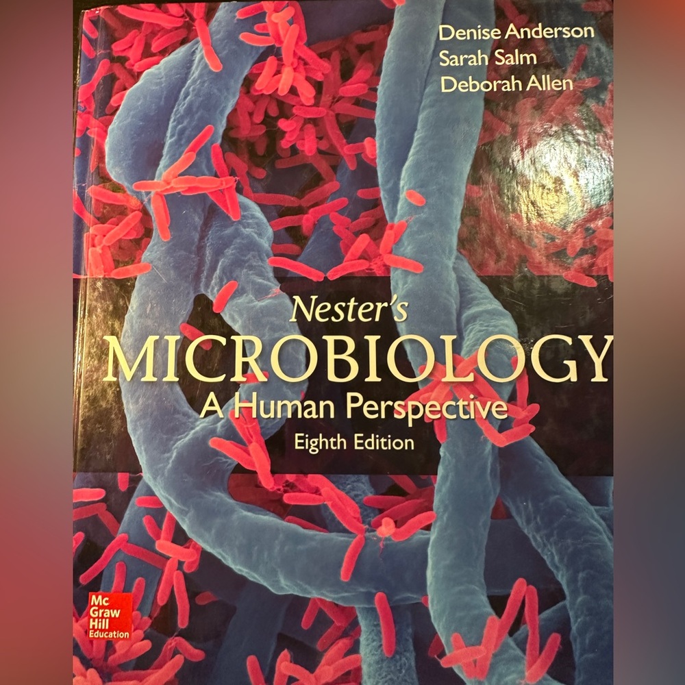 Nester’s Microbiology 8 Edition by Anderson, Salm, and Allen Hardcover